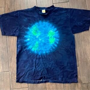 Sundog Tie Dyed Globe Earth Day T Shirt size Large